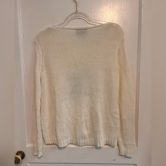 Wooden Ships Sunshine and Champagne Knit Sweater Size XS/S $145 - Picture 5 of 5